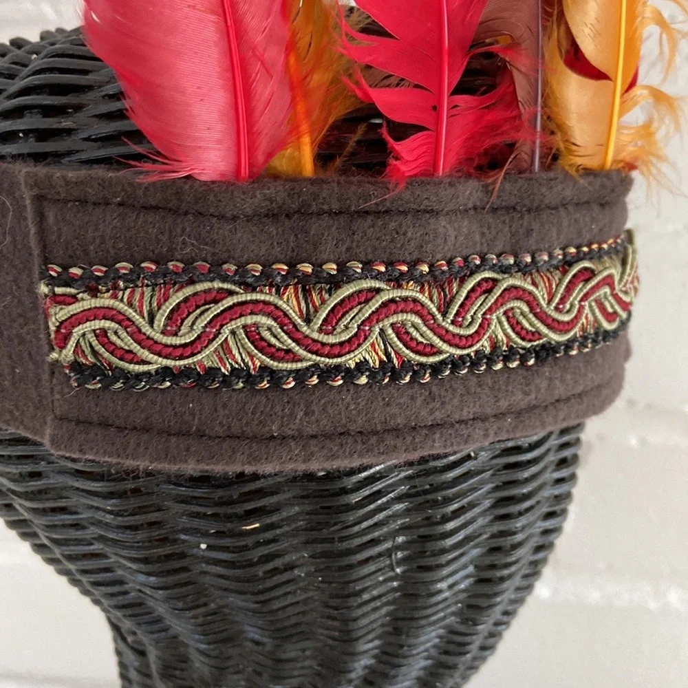 Feathered Native American Costume Headband